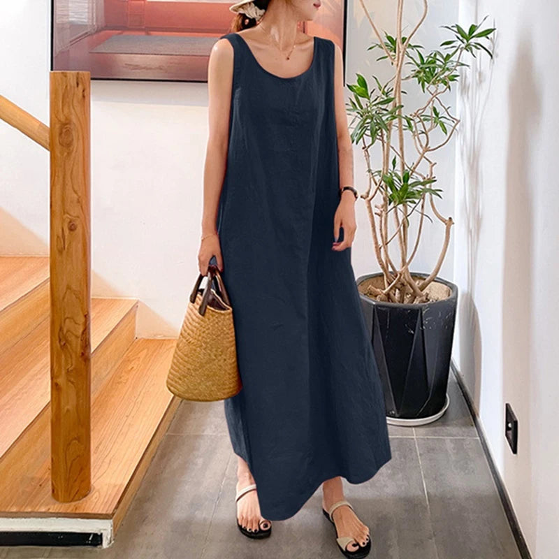 Casual Cotton Summer Dress