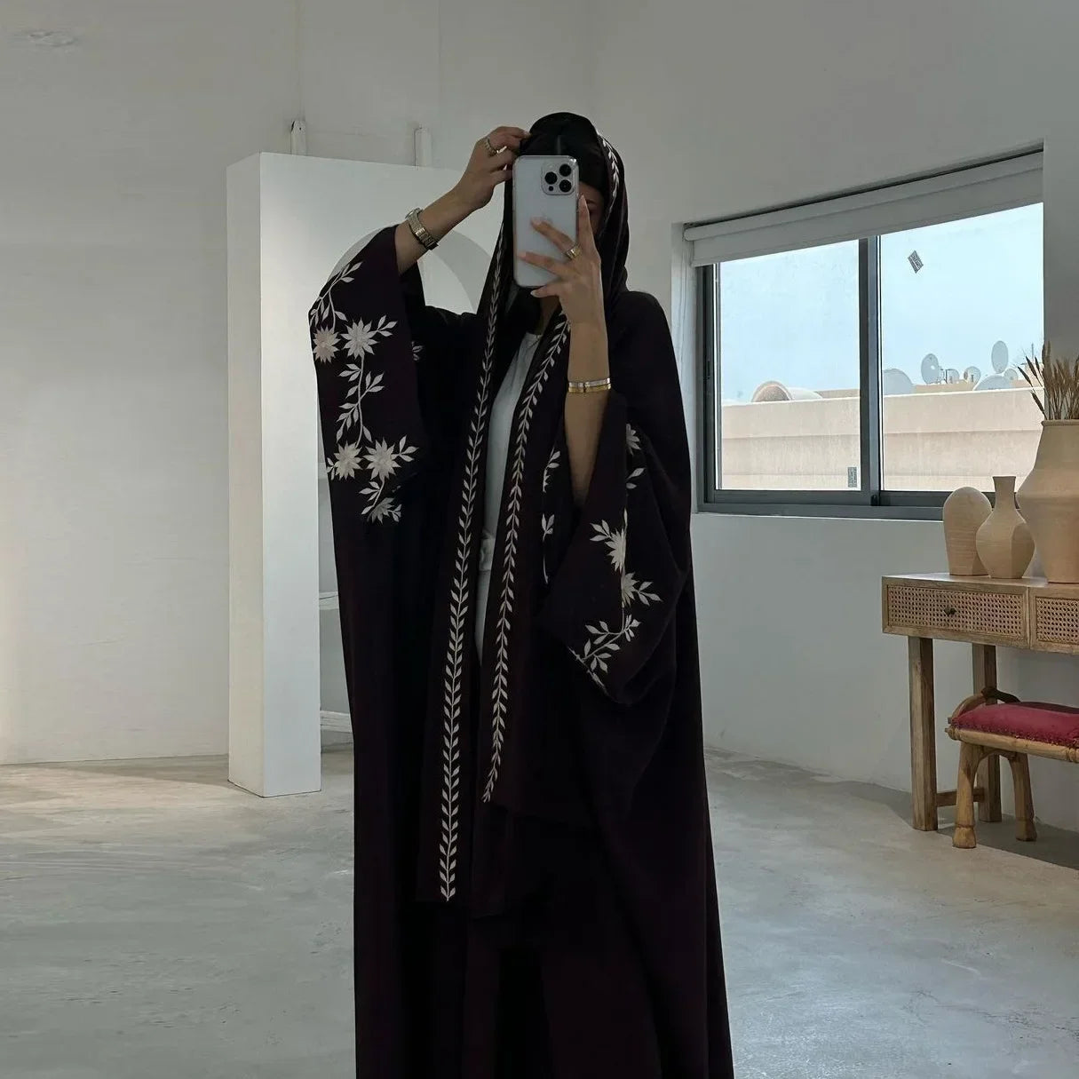 Embroidery luxe Caftan