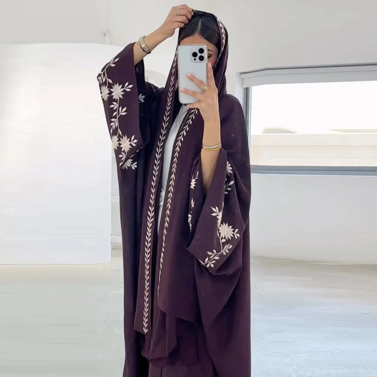 Embroidery luxe Caftan