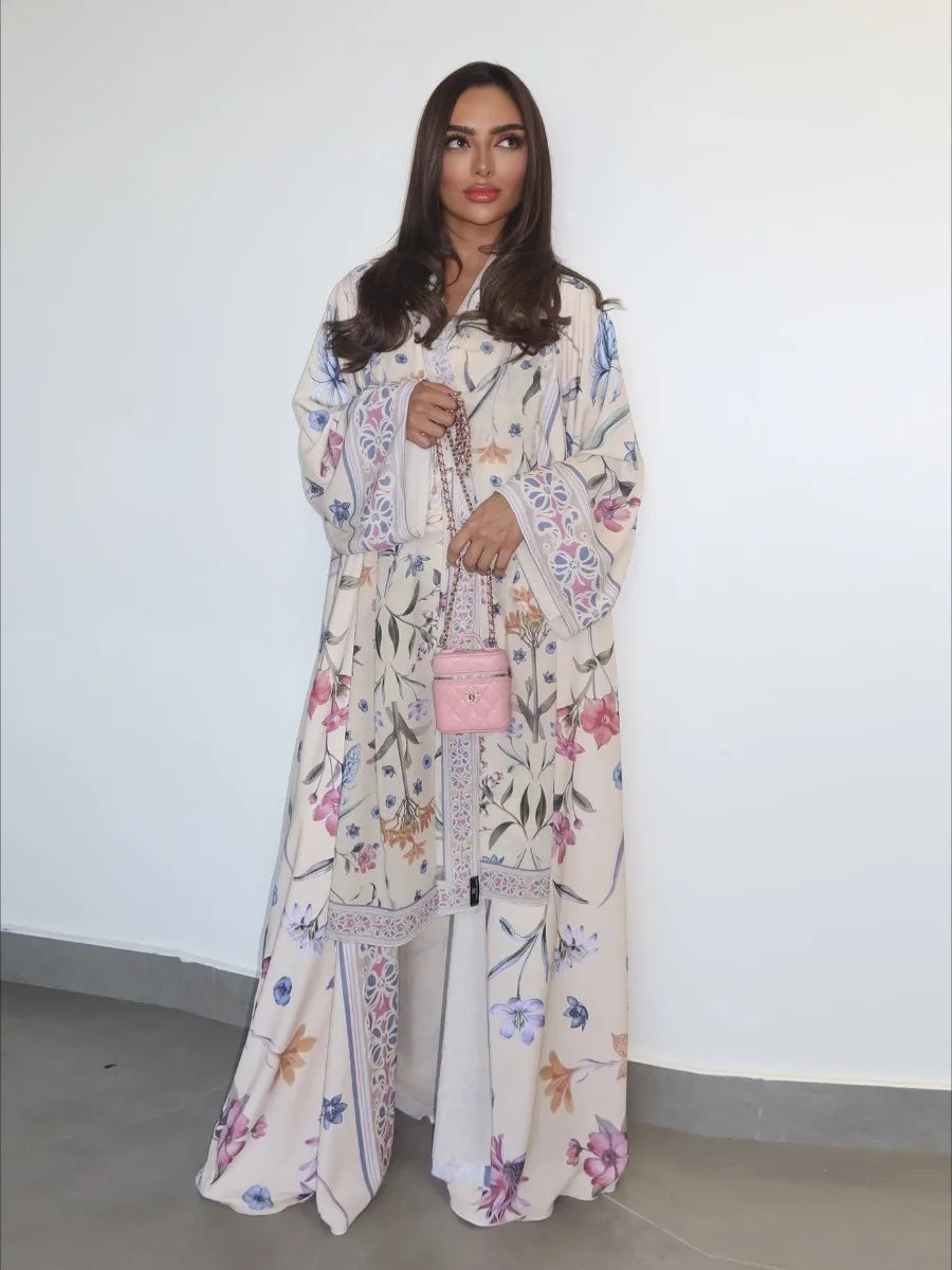 Floral Caftan Dress