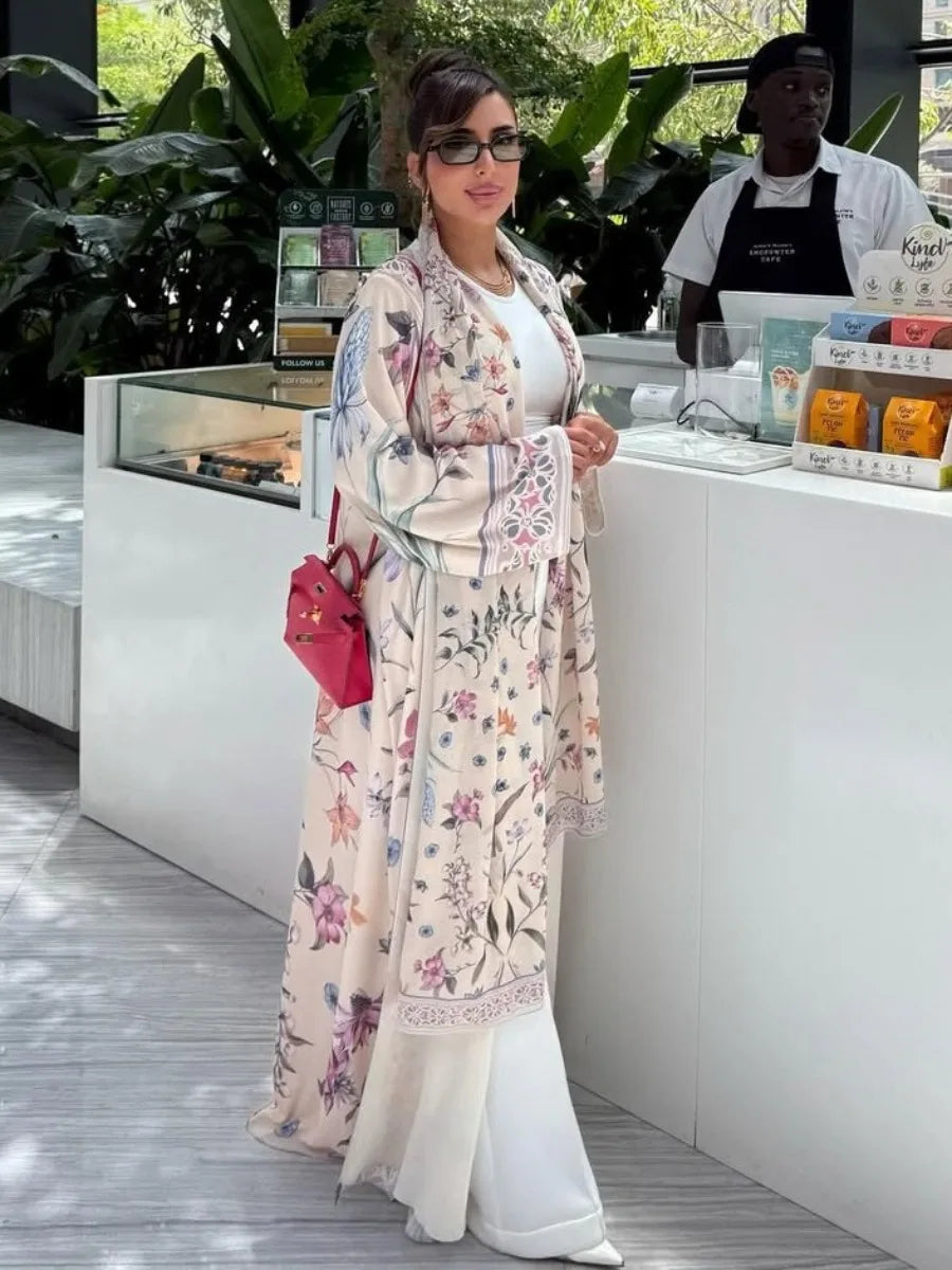 Floral Caftan Dress