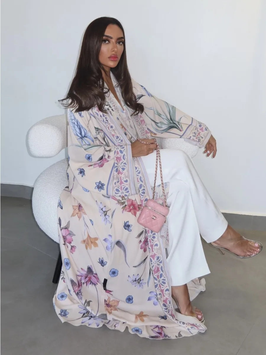 Floral Caftan Dress