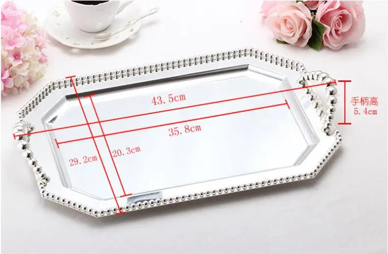 Ritz Luxury Silver Serving Tray