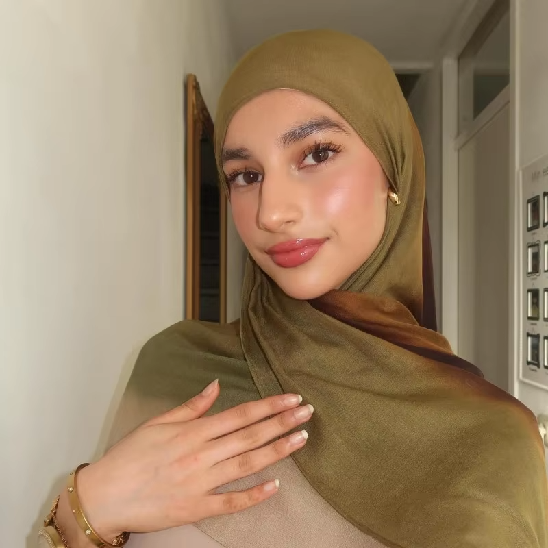 Olive Matcha Ombre Hijab