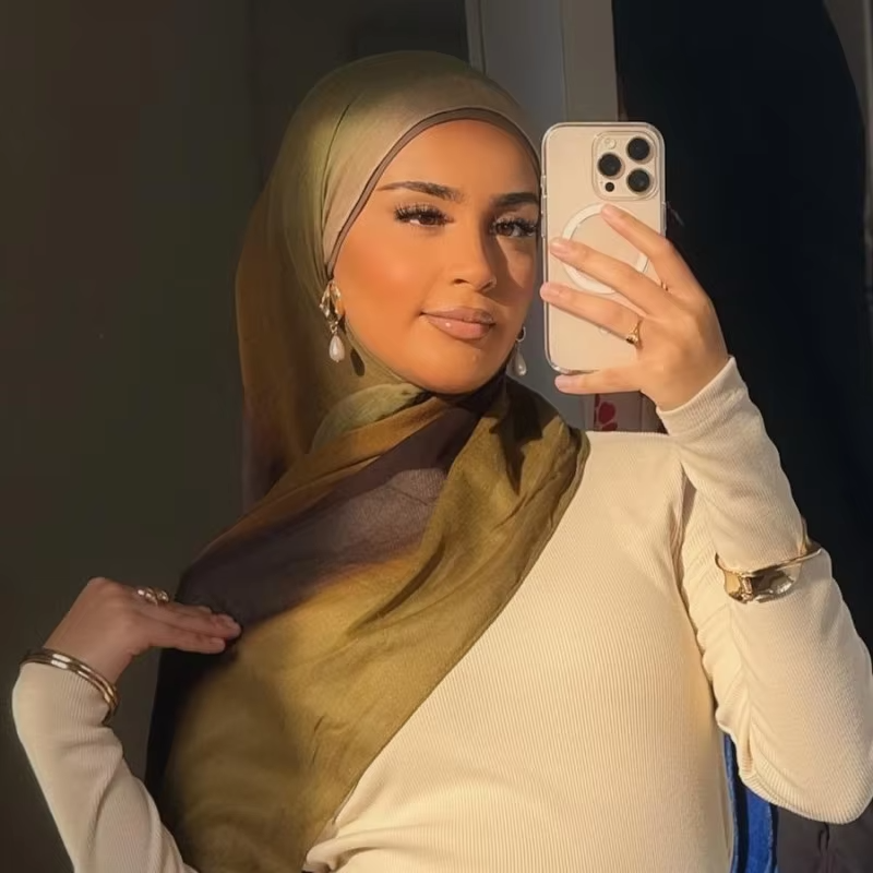 Olive Matcha Ombre Hijab