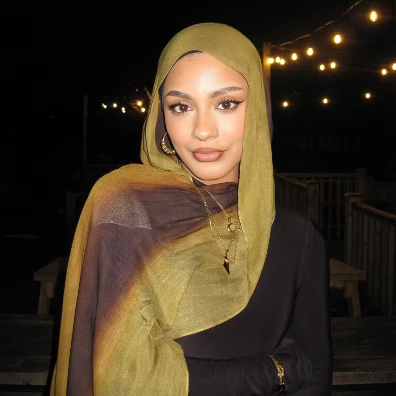 Olive Matcha Ombre Hijab