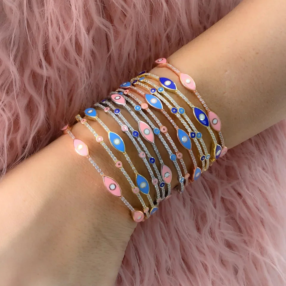 Rose Gold Bangle Bracelets