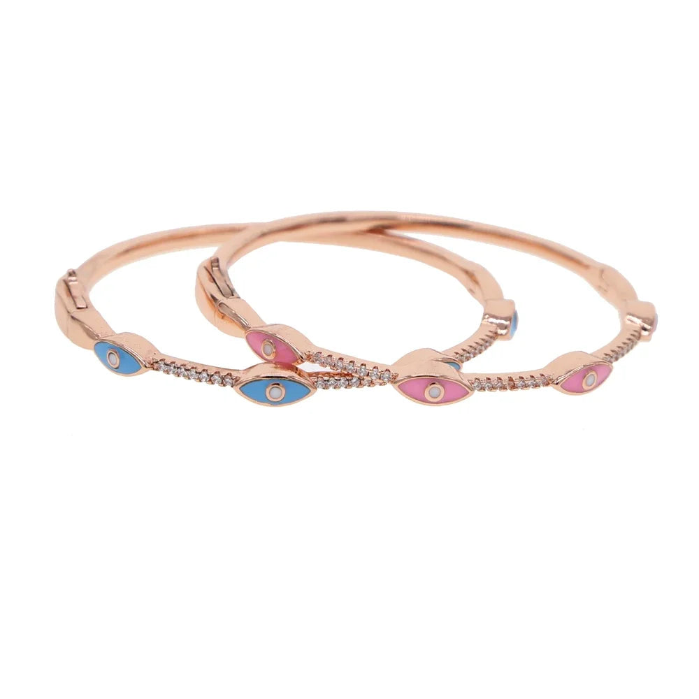 Rose Gold Bangle Bracelets