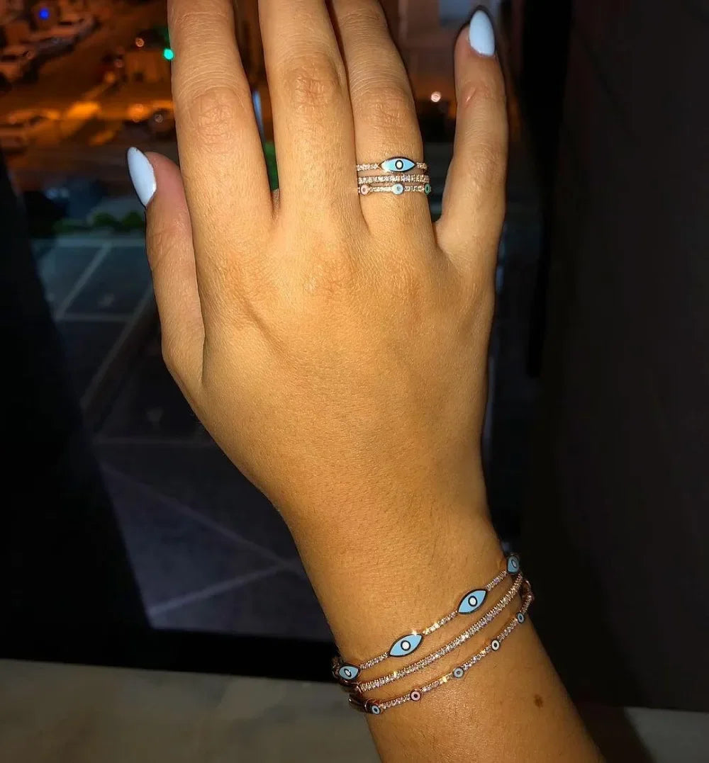 Rose Gold Bangle Bracelets