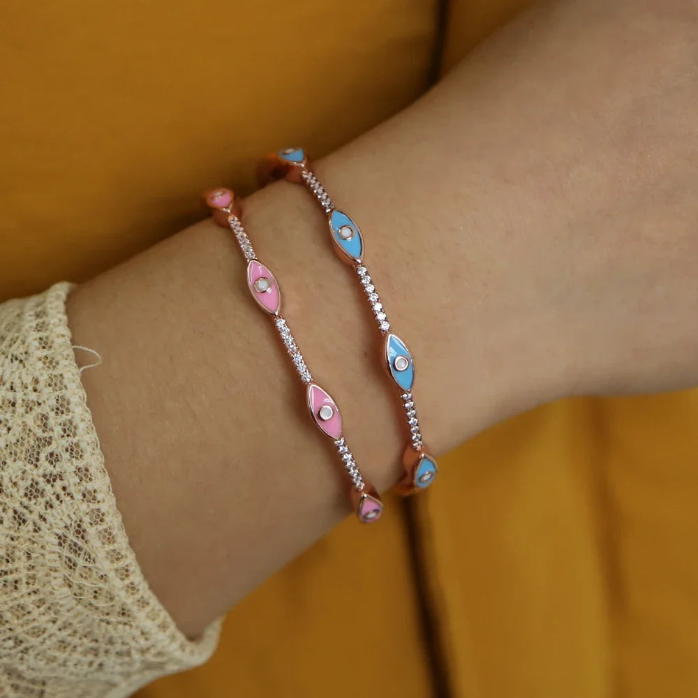 Rose Gold Bangle Bracelets