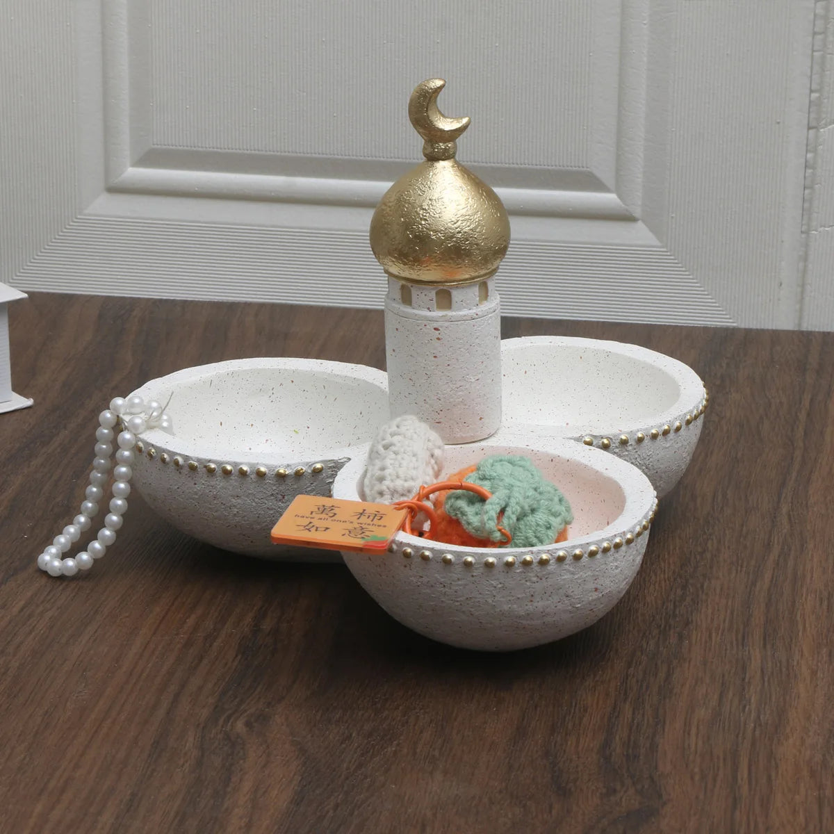 Crescent Minaret Serving Tray