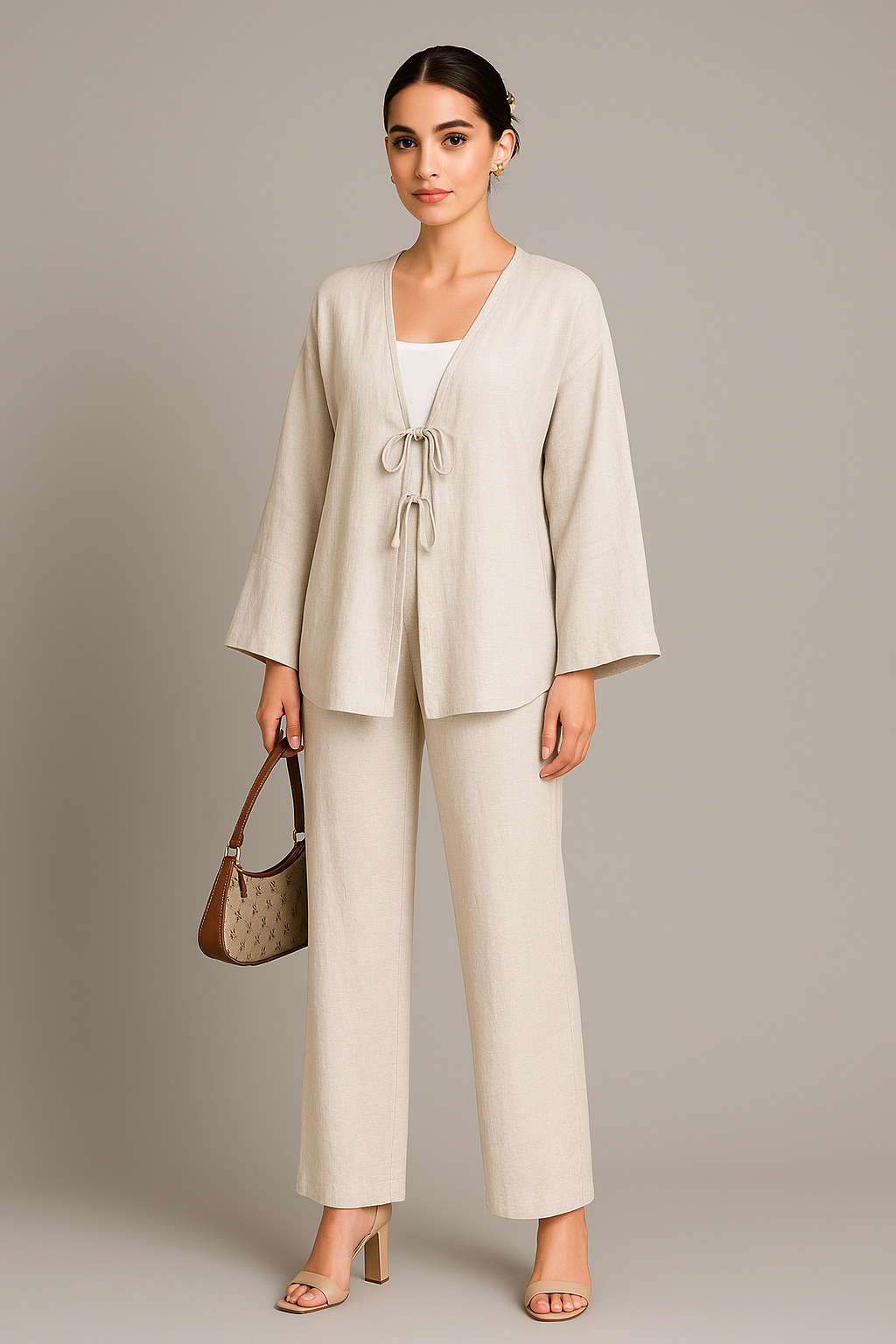 Soft Knit Two-Piece Suit