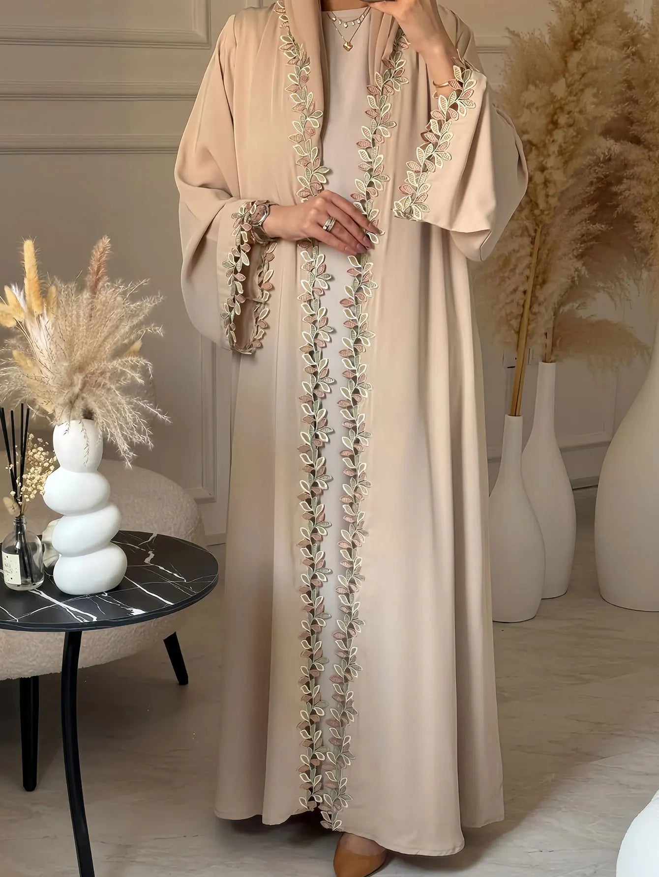 Timeless Embroidery Caftan