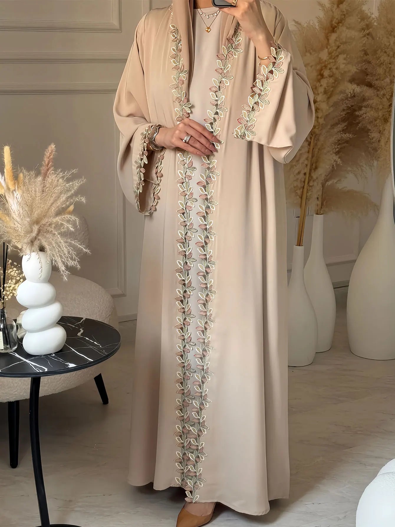 Timeless Embroidery Caftan