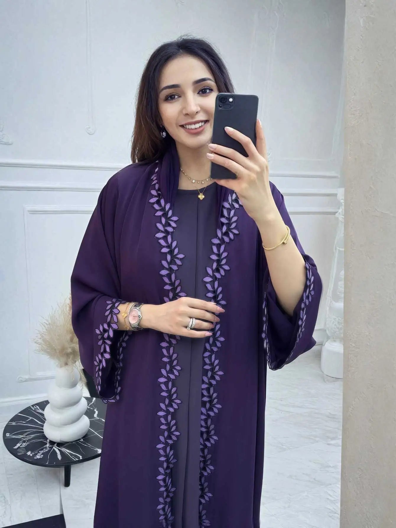 Timeless Embroidery Caftan