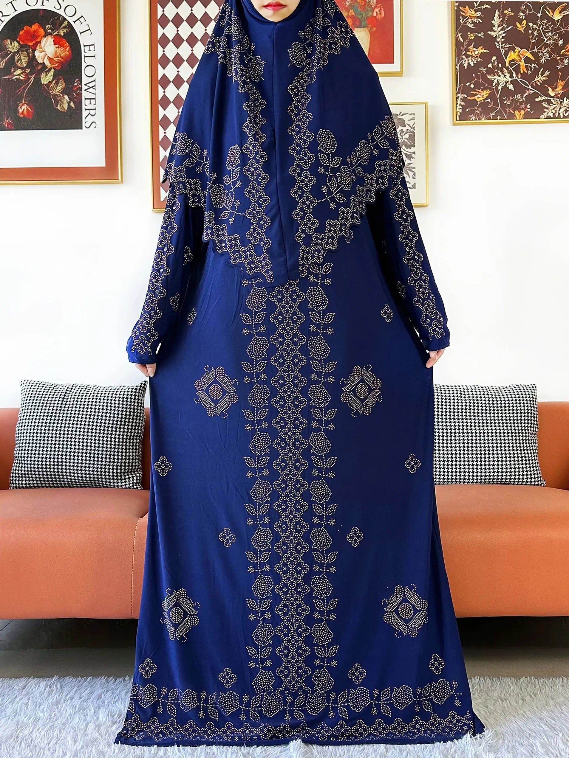 Two-Piece Hijab Maxi Set