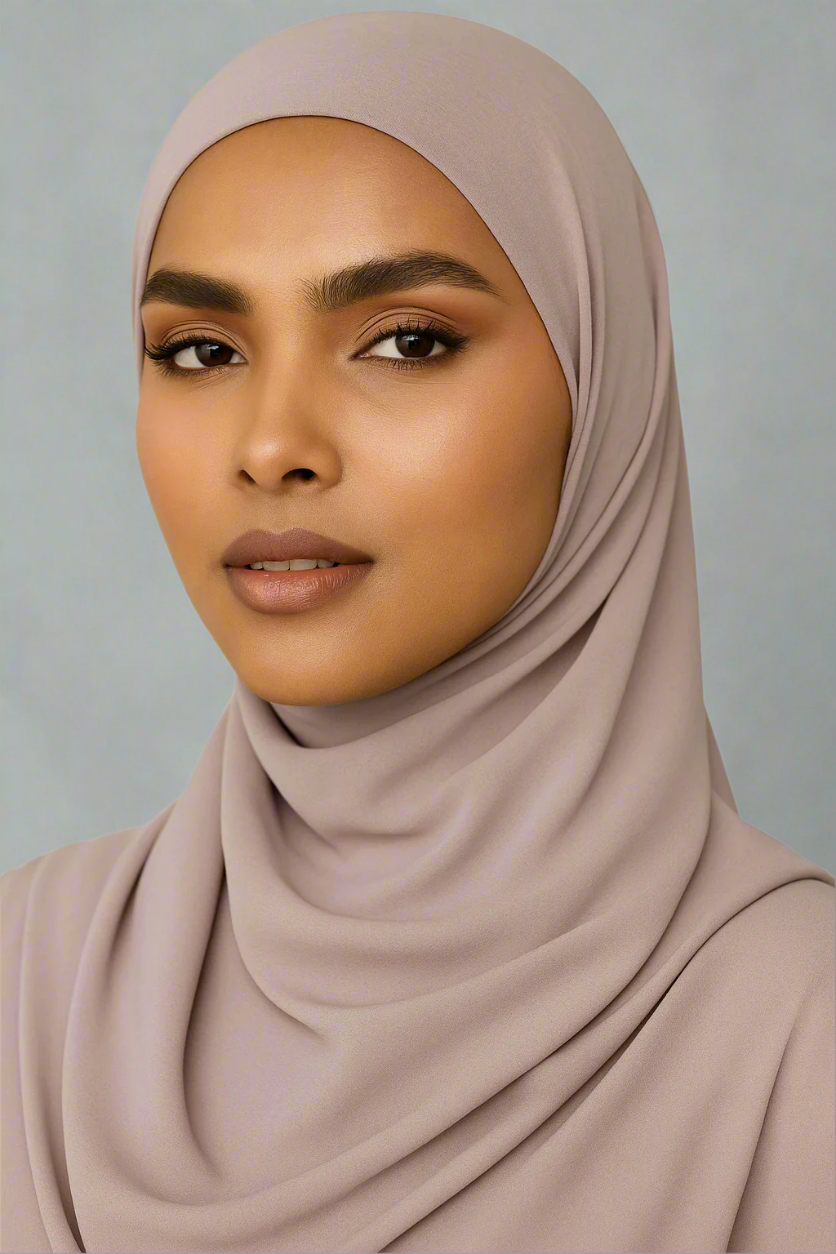 Velvet Satin Chiffon Hijab