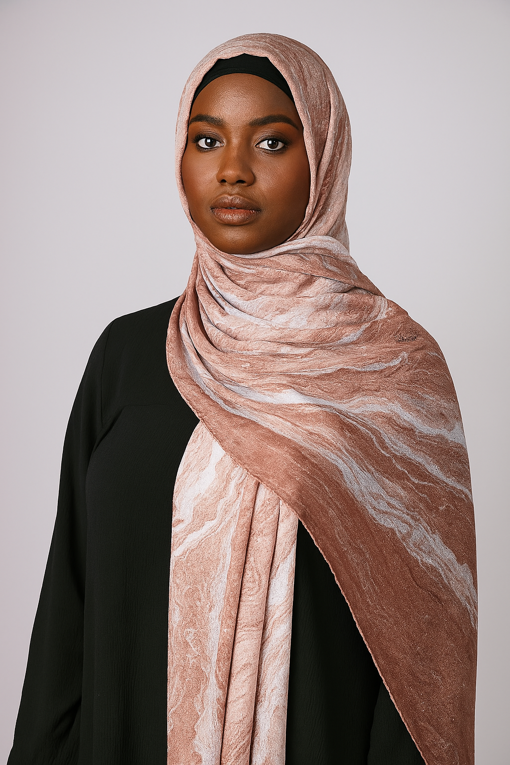 Amber Wash Hijab- Desert Rouge