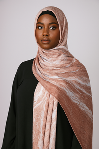 Amber Wash Hijab- Desert Rouge