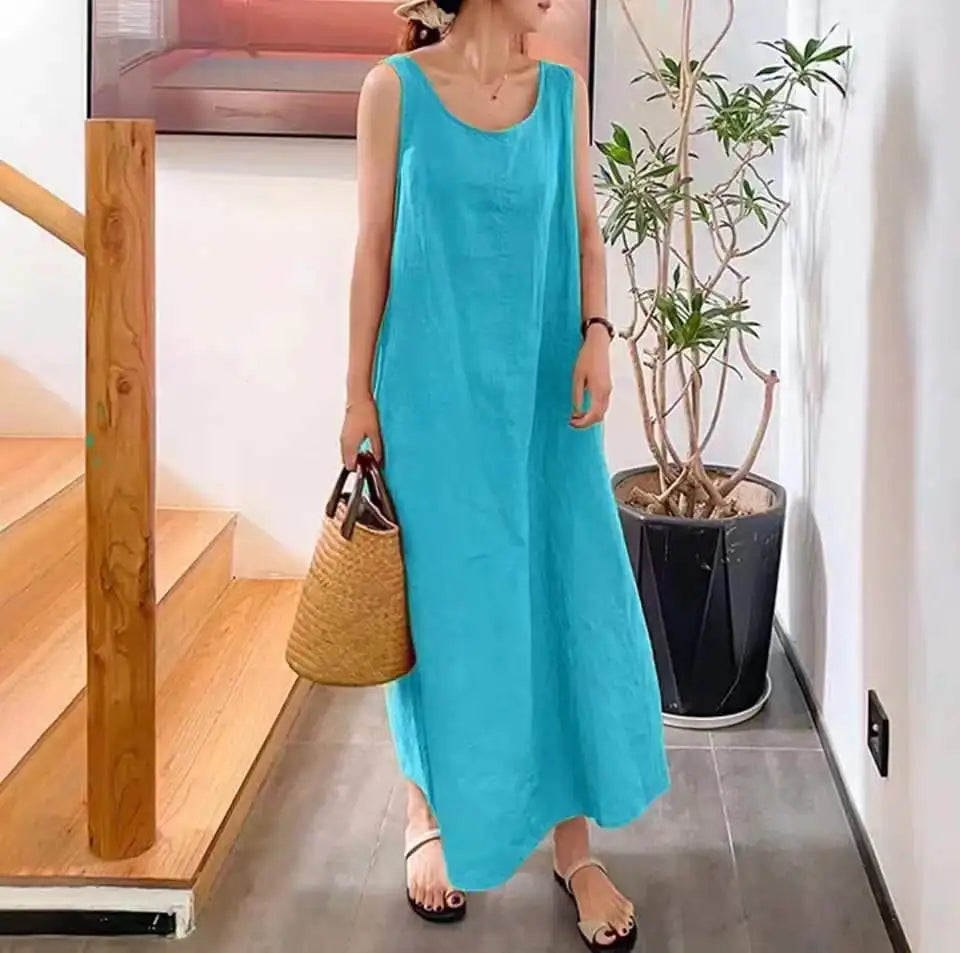 Casual Cotton Summer Dress