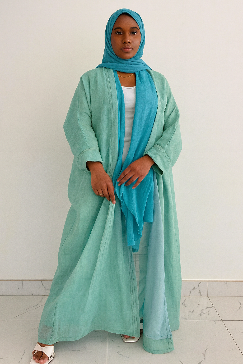 Casual Linen Caftan