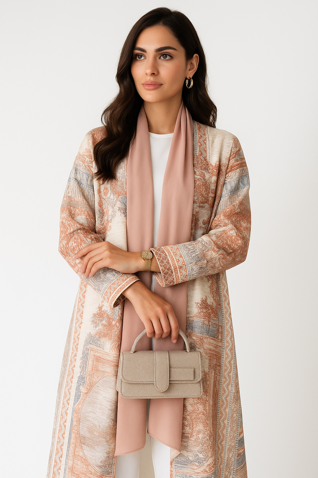Desert Rose Abaya 