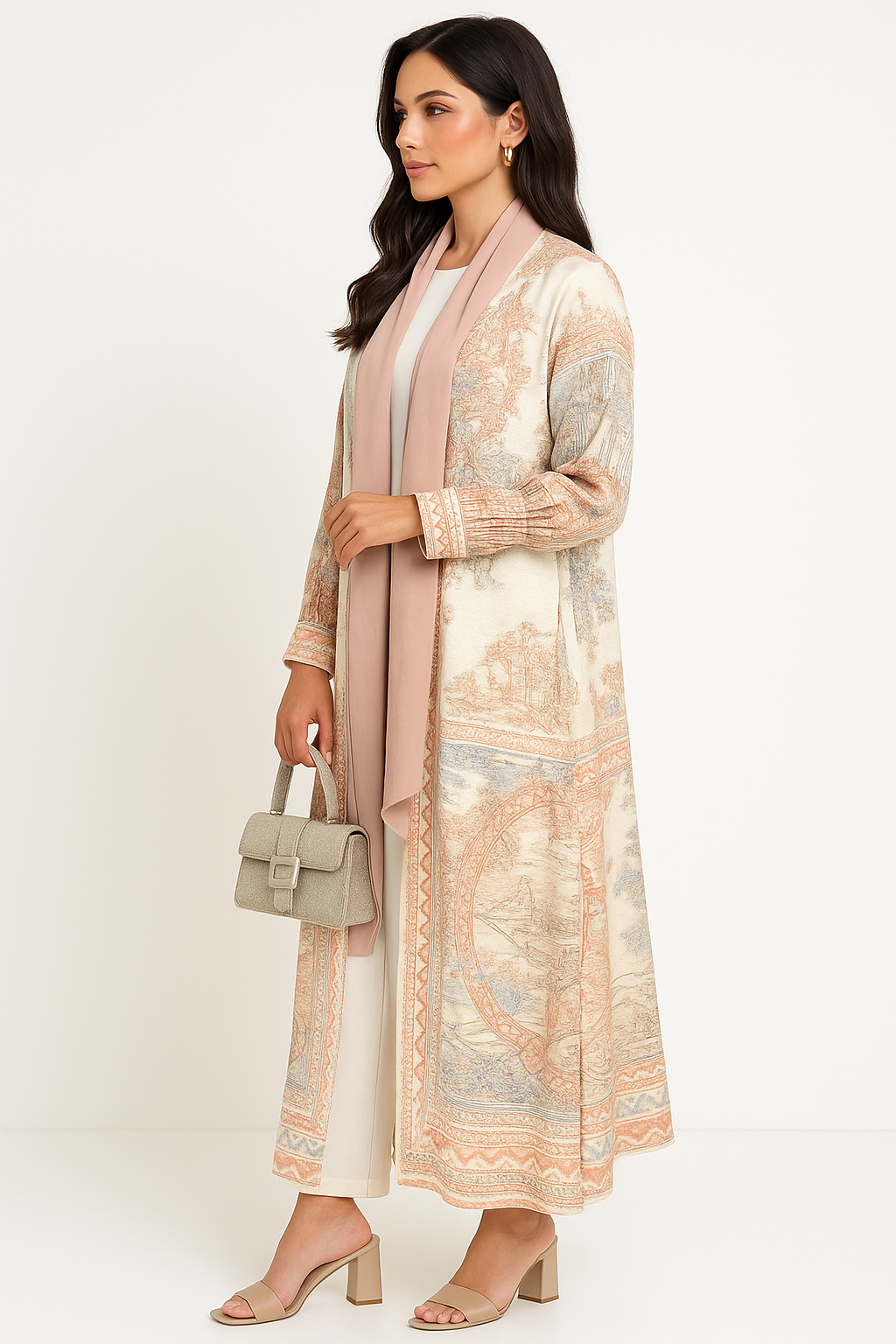 Desert Rose Abaya 