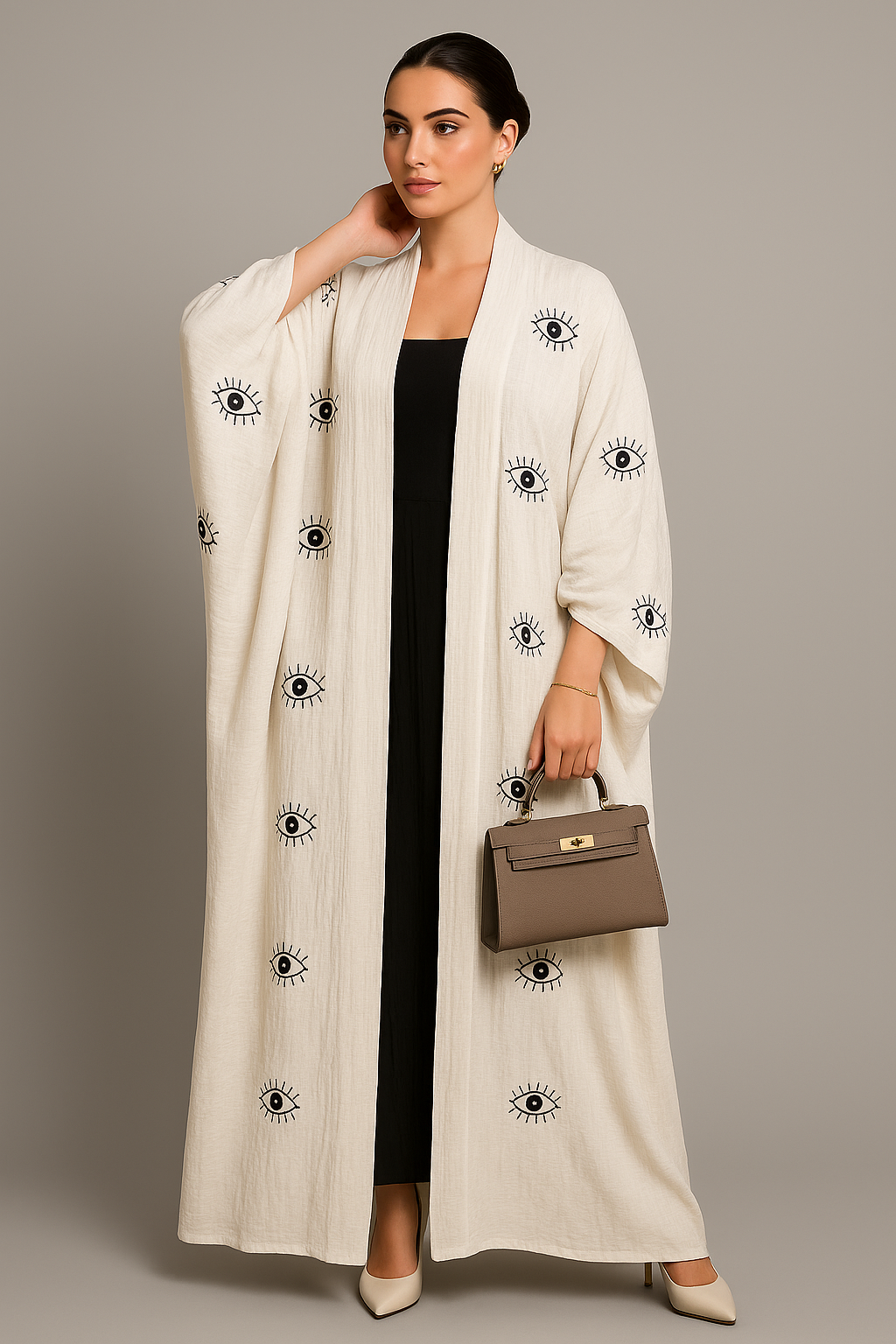 Evil Eye Cotton Kaftan 