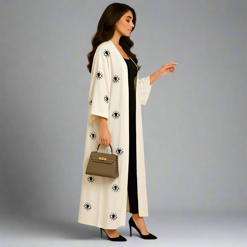 Evil Eye Cotton Kaftan 