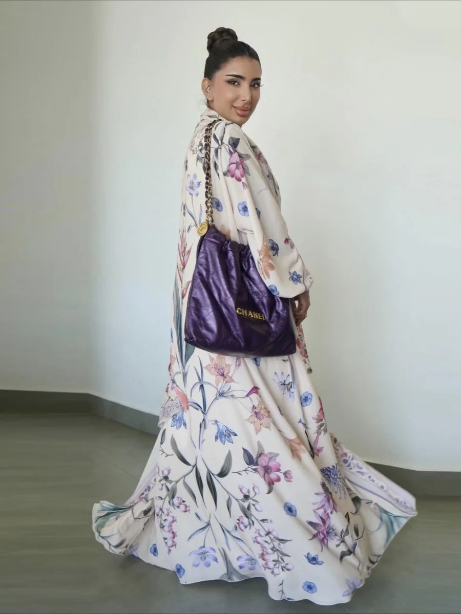 Floral Caftan Dress
