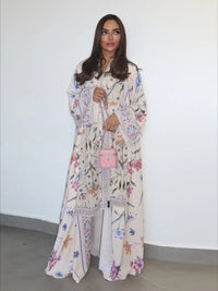 Floral Caftan Dress