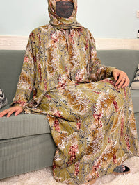 Floral Cotton Caftan
