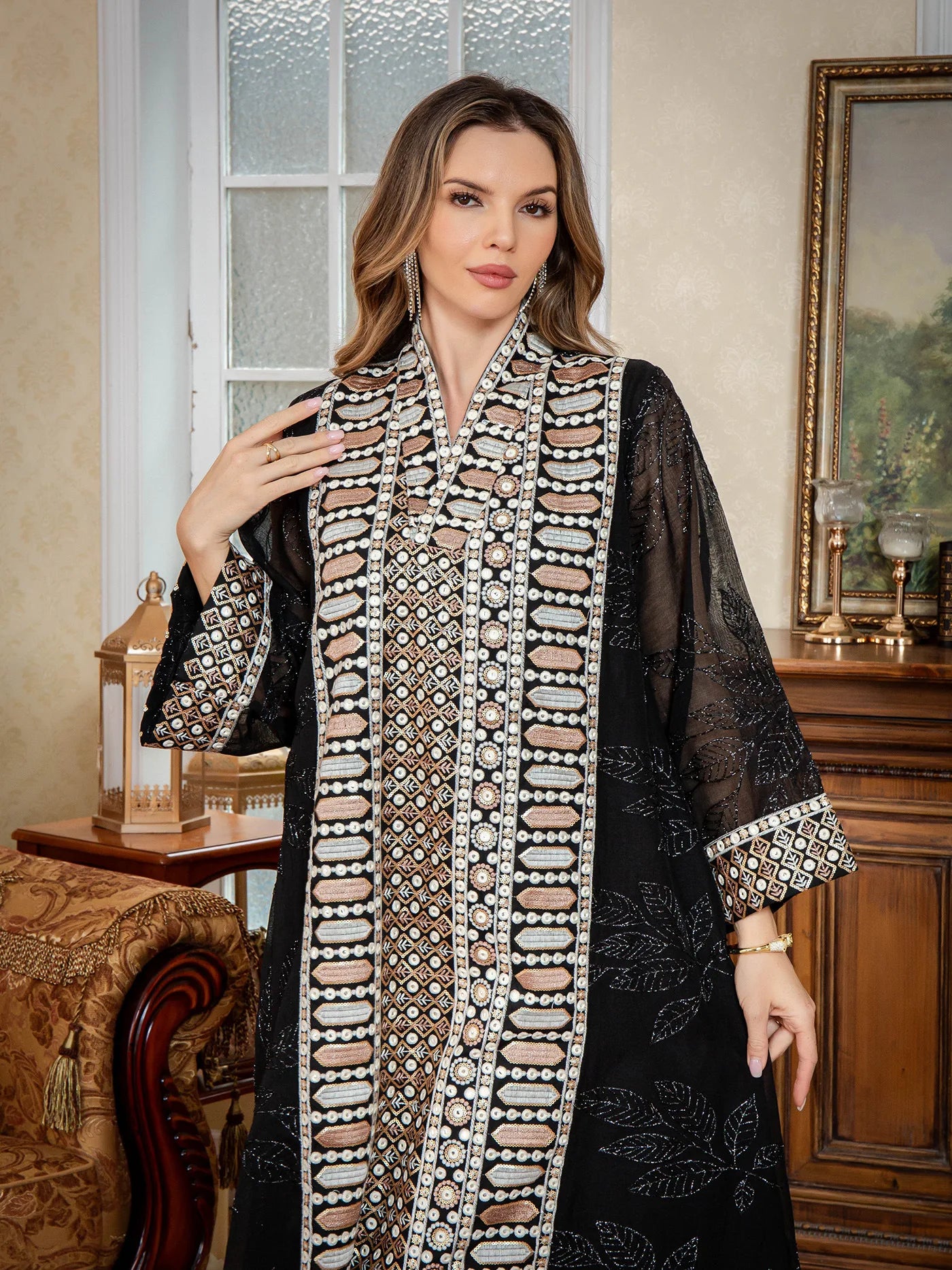 Glamorous Caftan Gown