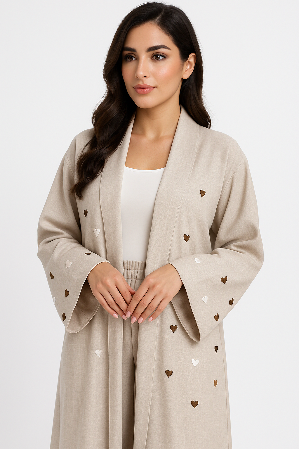 Hearts Abaya 