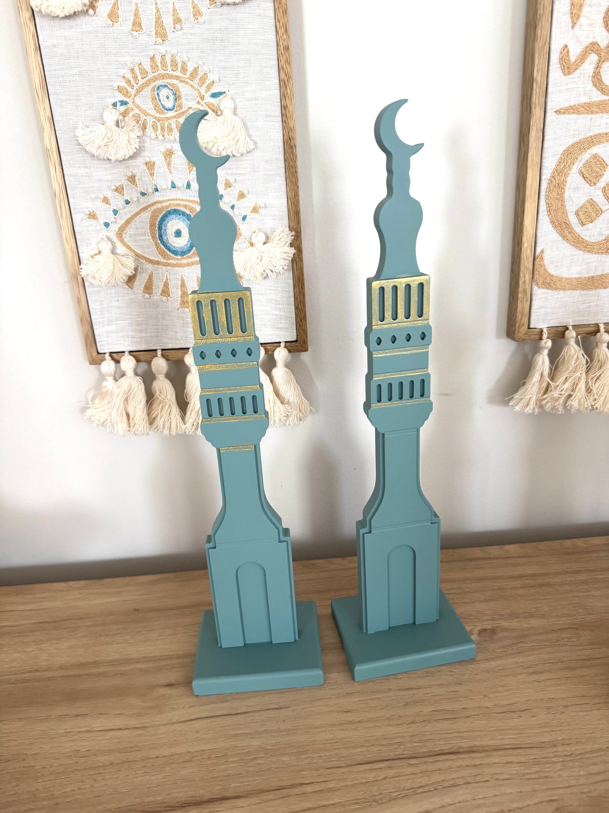 Wooden Minaret Set 