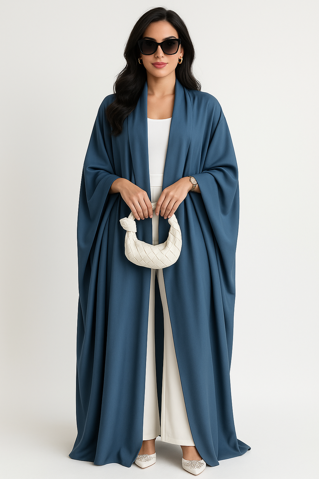 Luxury Pleated Abayah 