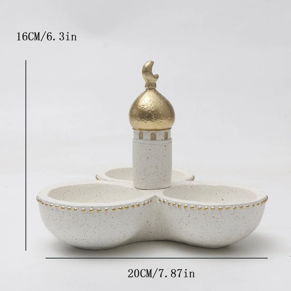 Crescent Minaret Serving Tray