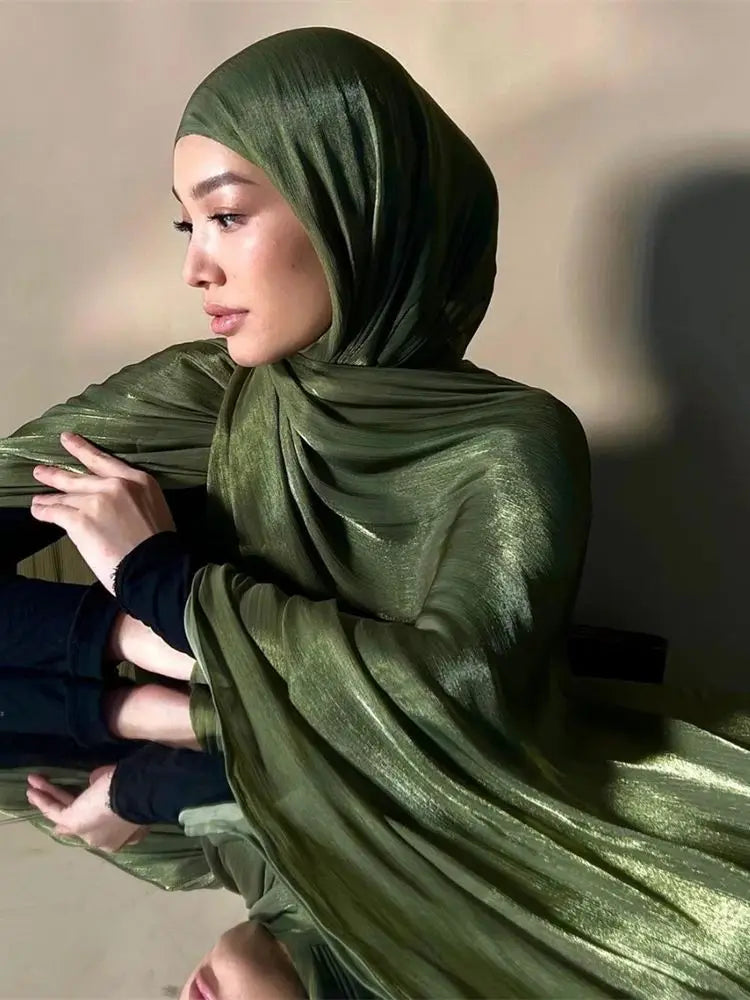 Shimmer Organza Satin Hijab