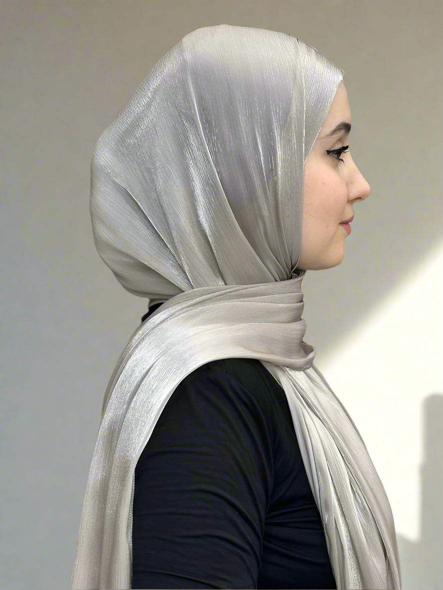 Shimmer Organza Satin Hijab