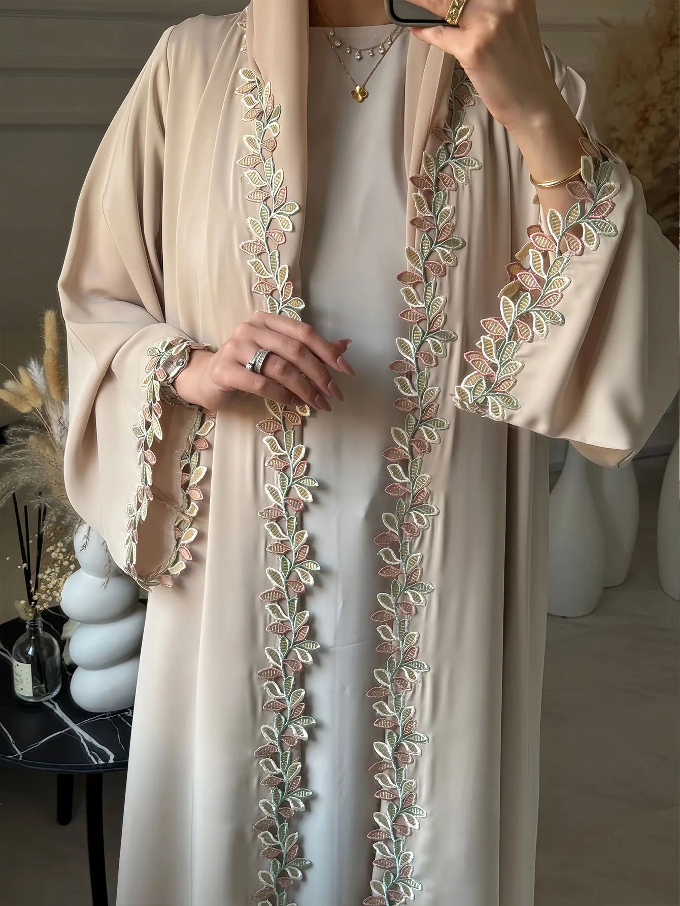 Timeless Embroidery Caftan