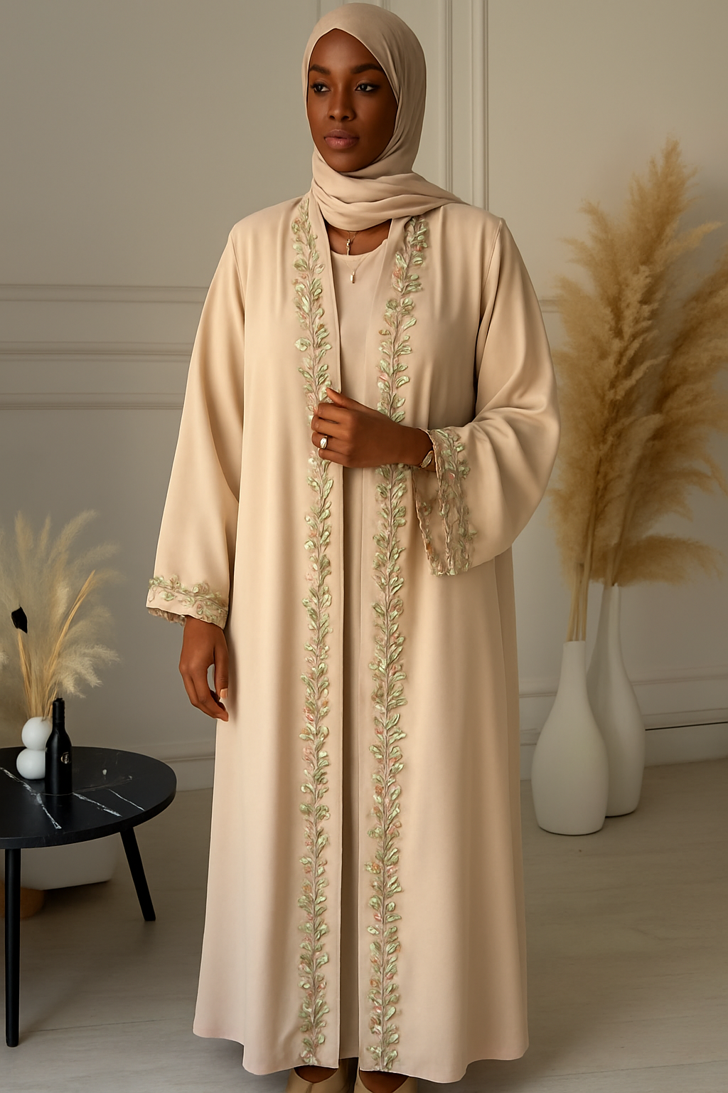 Timeless Embroidery Caftan