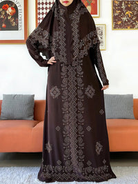 Two-Piece Hijab Maxi Set