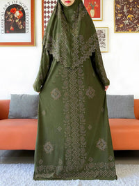 Two-Piece Hijab Maxi Set