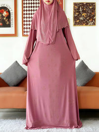 Two-Piece Hijab Maxi Set