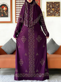 Two-Piece Hijab Maxi Set