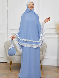 Two-Piece Lace Trim Set